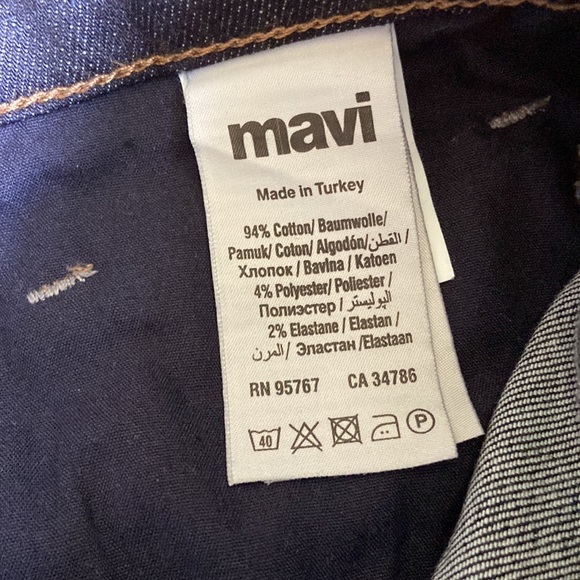 Mavi Jake slim Skinny leg dark wash jeans - Picture 10 of 11